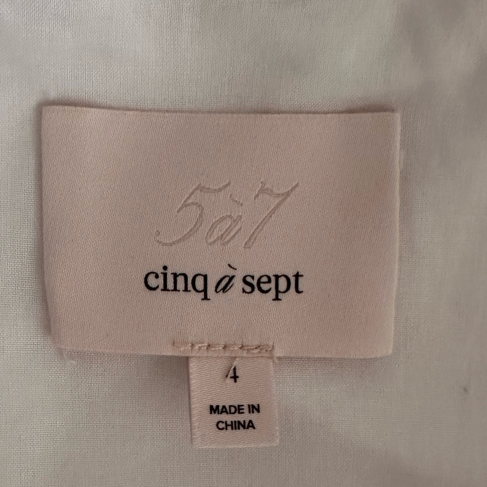 Cinq a Sept Monty Midi Dress White - Picture 10 of 15